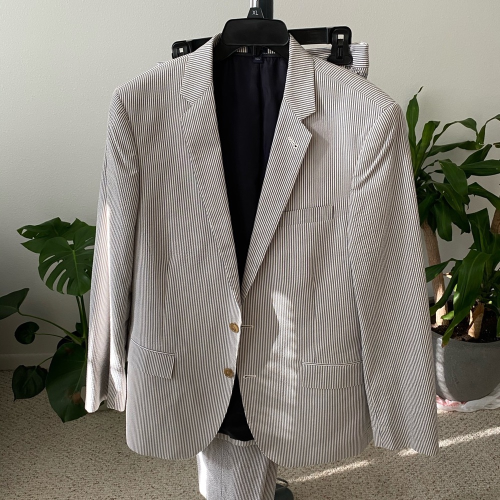 Jcrew ludlow seersucker suit